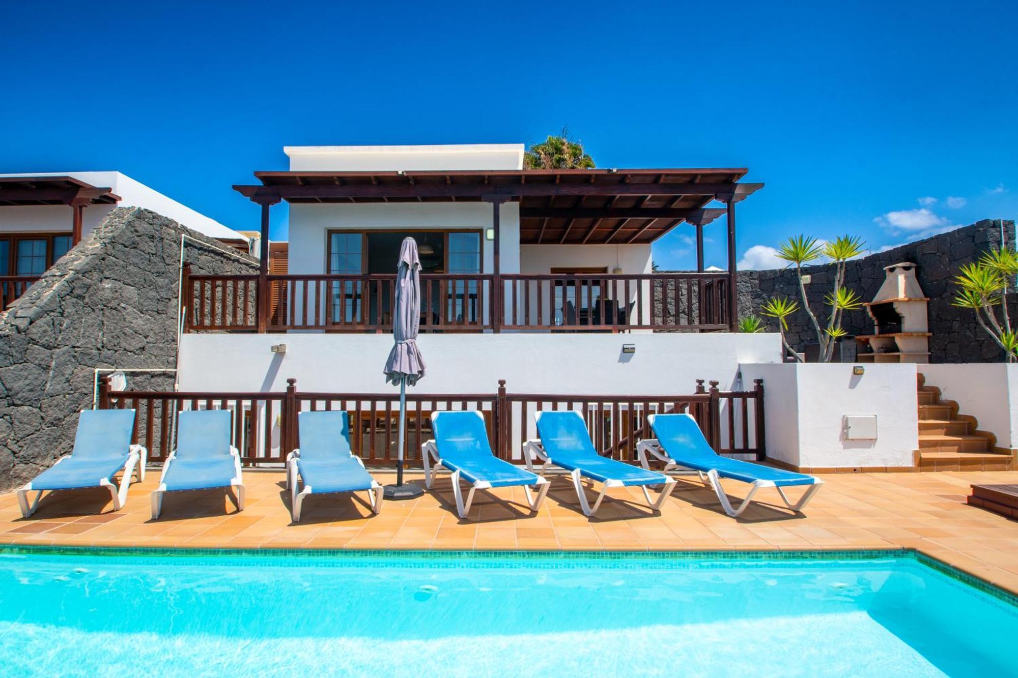 Playa Blanca Vista Lobos Villa With Sea View Ngoại thất bức ảnh